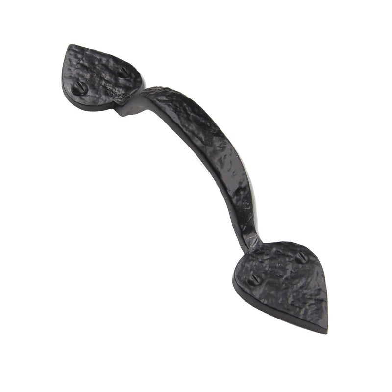 Iron Valley Hardware Iron Valley - 9" Heart Door Pull Handle - Solid Cast Iron - Image 1